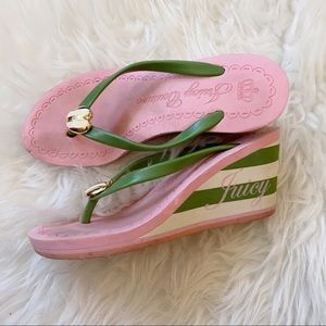 Vintage Juicy Couture Flip Flops Size 7